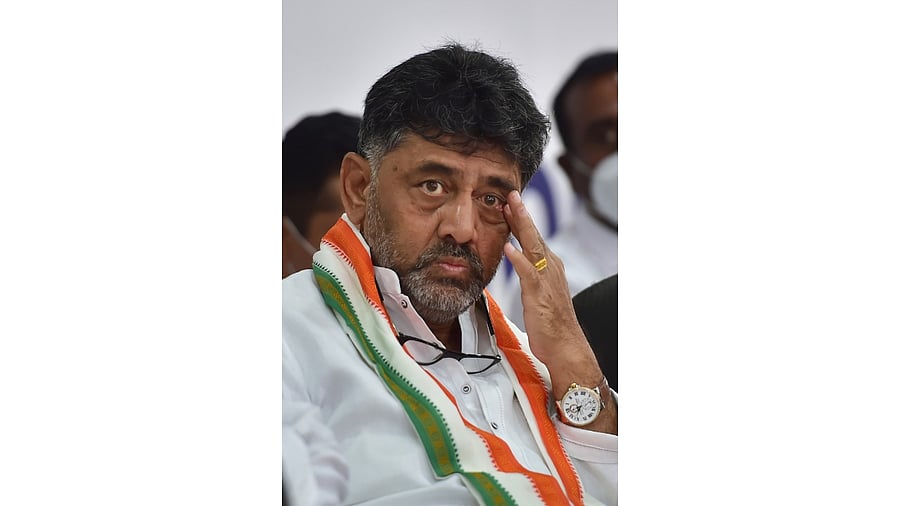 Several Congress defectors out of the 13, who switched to the BJP from 2017 to 2019, were in touch with him over possibilities of joining the opposition party once again, Shivakumar said. Credit: PTI File Photo