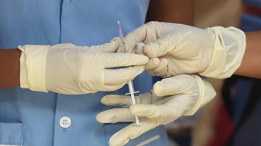 Also, 4,42,81254 adolescents in the 15-18 years age group have been given the first dose of Covid-19 vaccine. Credit: PTI File Photo