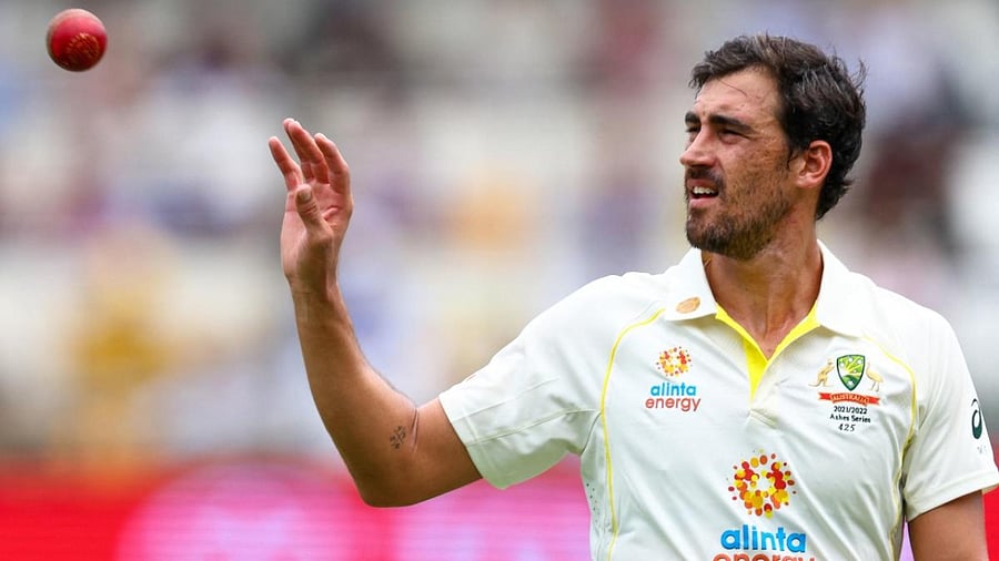 Australia's Mitchell Starc. Credit: AFP Photo
