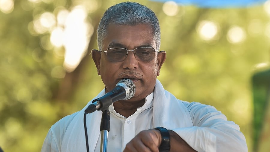 BJP national vice-president Dilip Ghosh. Credit: PTI File Photo