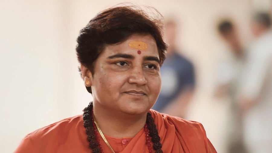 BJP MP Sadhvi Pragya Singh Thakur. Credit: PTI File Photo