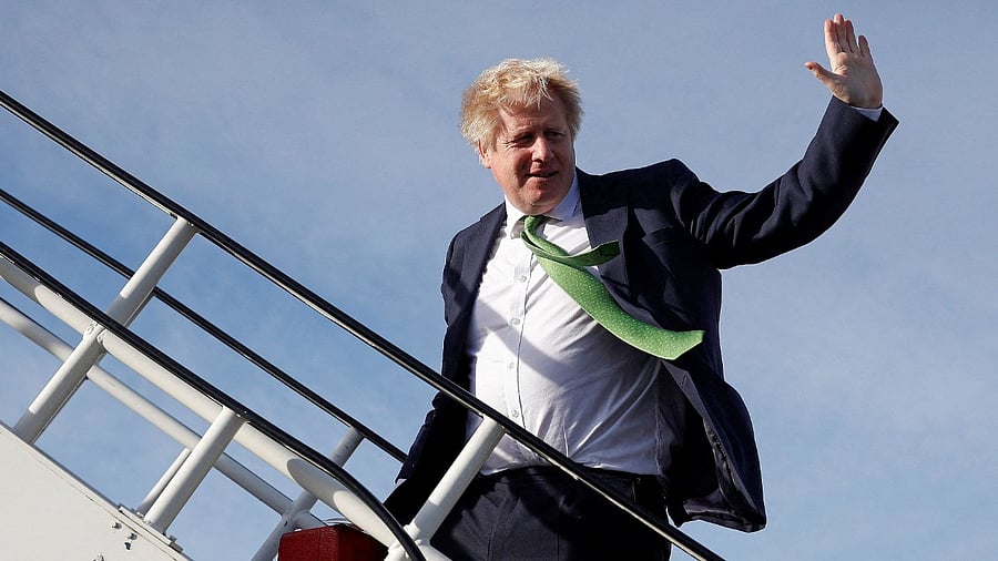 UK Prime Minister Boris Johnson. Credit: AFP Photo