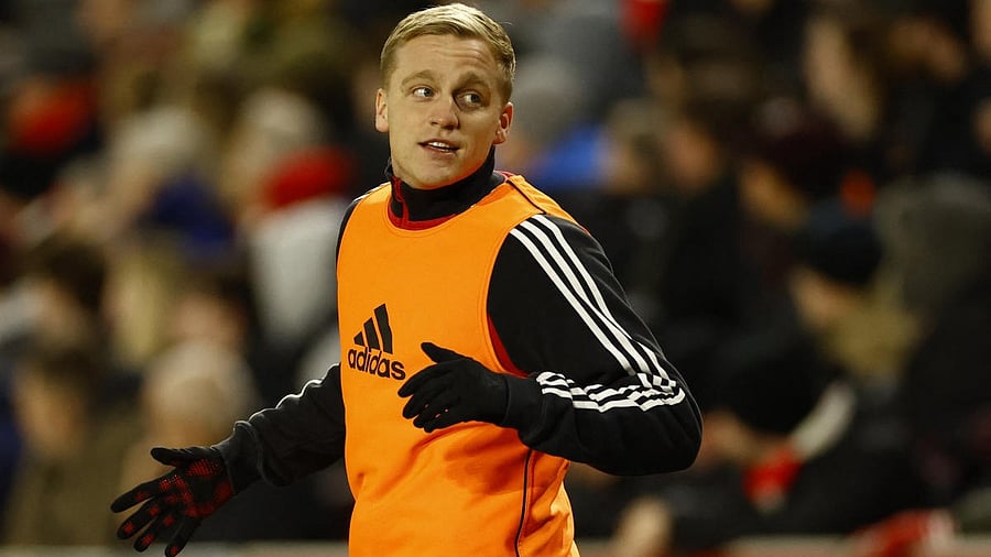 Donny van de Beek. Credit: Reuters photo