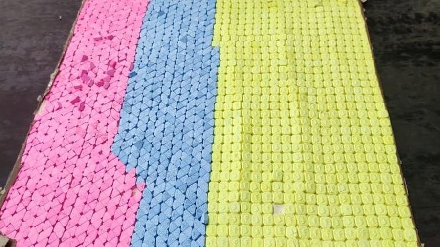 The seized drugs. Credit: Special arrangement