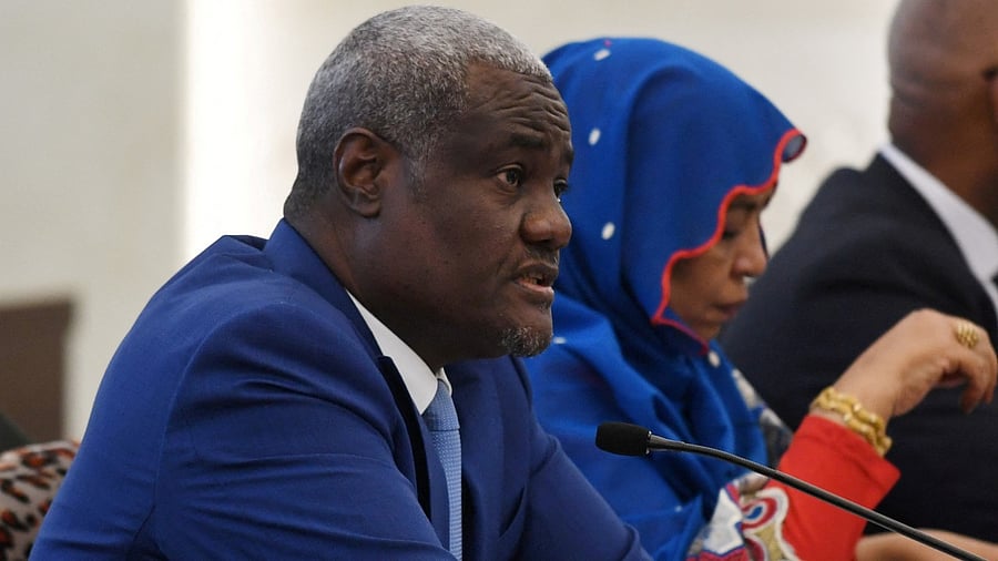 Moussa Faki Mahamat, chair of the African Union Commission. Credit: Reuters Photo