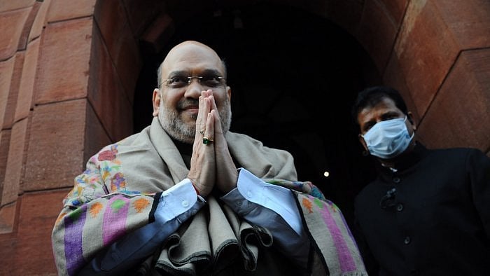 Amit Shah. Credit: IANS Photo