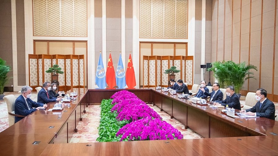 They also spoke about the need for an aggressive effort on VaccinEquity. Credit: Twitter/@DrTedros