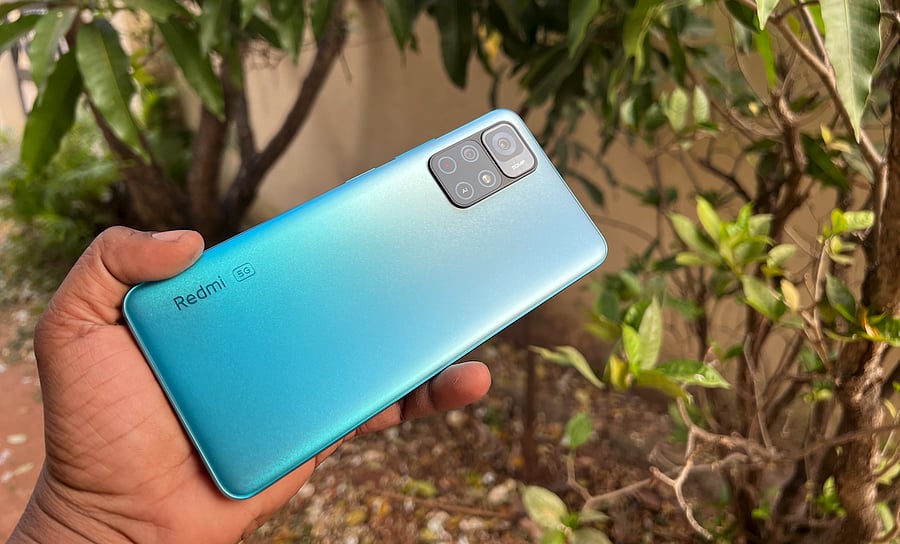 Redmi Note 11T. Credit: DH Photo/KVN Rohit