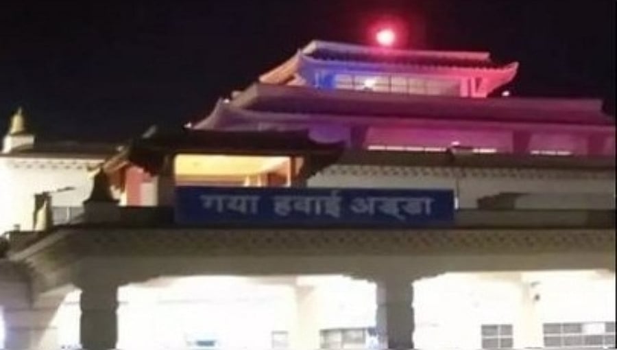 Gaya International Airport. Credit: IANS Photo