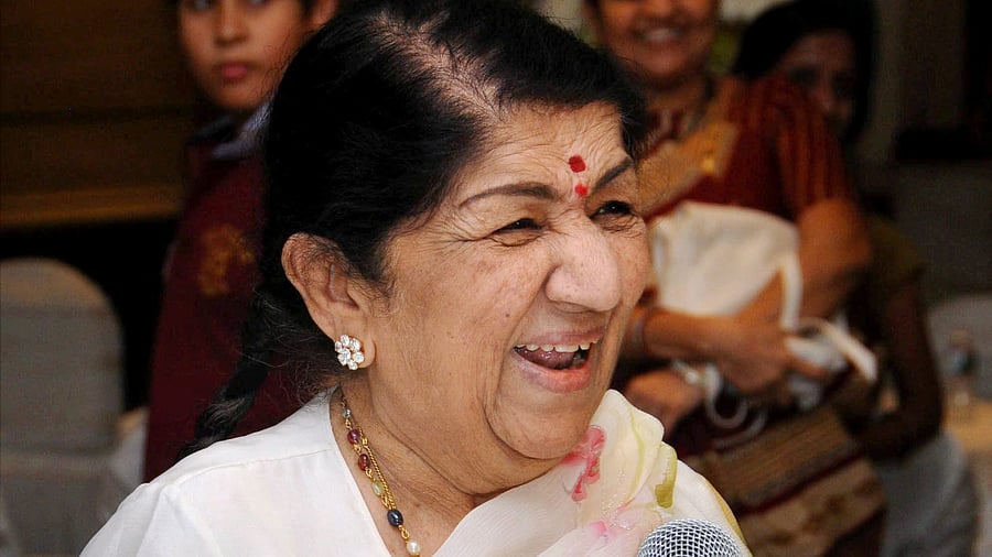Lata Mangeshkar. Credit: PTI Photo