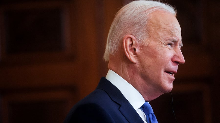 US President Joe Biden. Credit: Reuters File Photo
