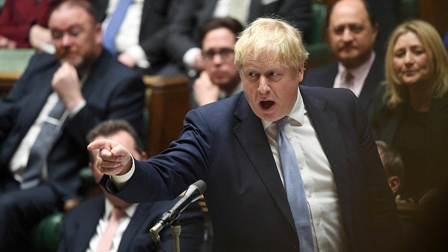 British Prime Minister Boris Johnson. Credit: Reuters Photo