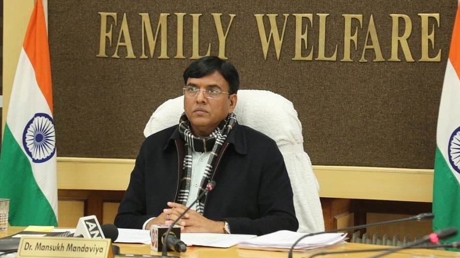 Union Health Minister Mansukh Mandaviya. Credit: IANS Photo