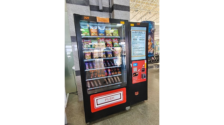 The machines are contactless, cashier-less. Credit: Special Arrangement