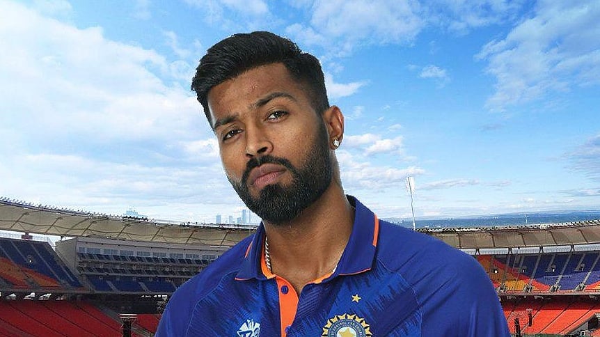India all-rounder and Ahmedabad franchise captain Hardik Pandya. Credit: IANS Photo