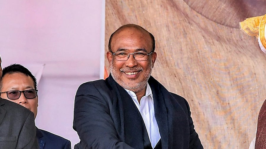 Manipur Chief Minister N Biren Singh. Credit: PTI File Photo