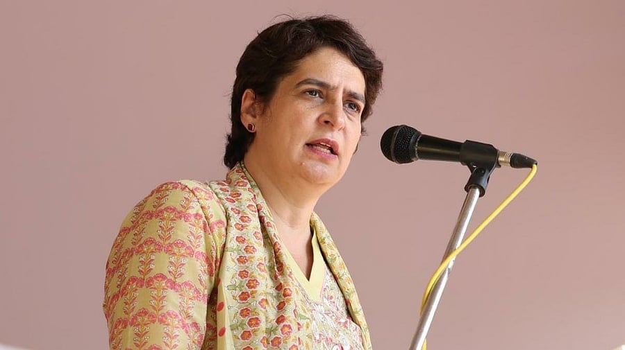 Congress General Secretary Priyanka Gandhi. Credit: IANS Photo