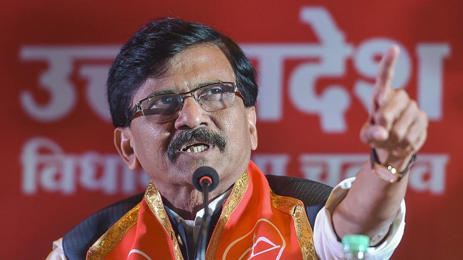Shiv Sena leader Sanjay Raut. Credit: PTI Photo