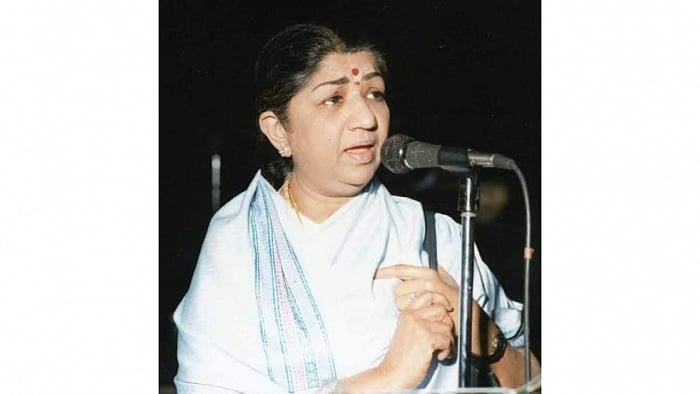 The legendary Lata Mangeshkar. Credit: IANS Photo
