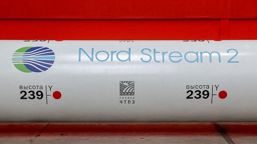 If Russian tanks roll into Ukraine, “there will be no longer a Nord Stream 2,” Biden said Monday. Credit: Reuters Photo