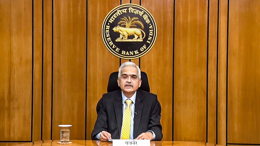 RBI Governor Shaktikanta Das speaks on RBI monetary policy, Mumbai. Credit: PTI Photo