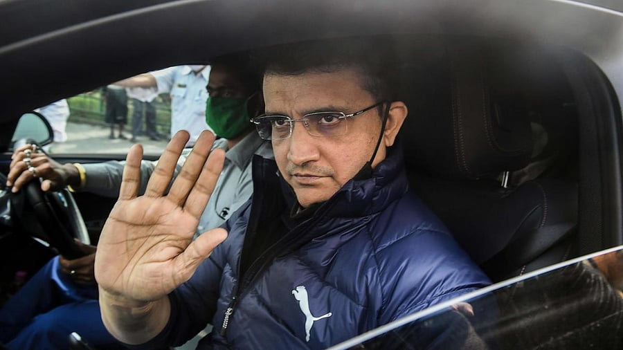 BCCI president Sourav Ganguly. Credit: AFP Photo