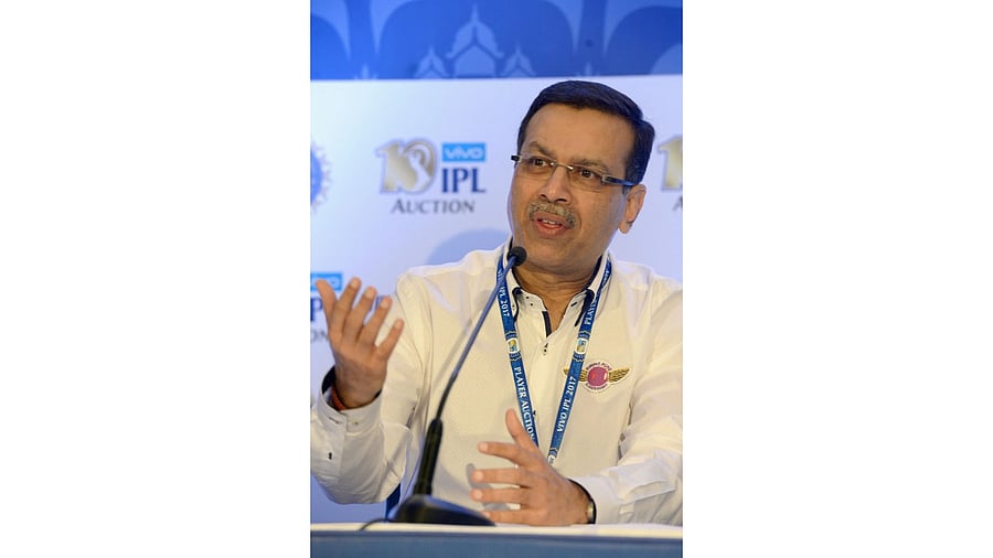 Lucknow Super Giants (LSG) owner Sanjiv Goenka. Credit: AFP Photo