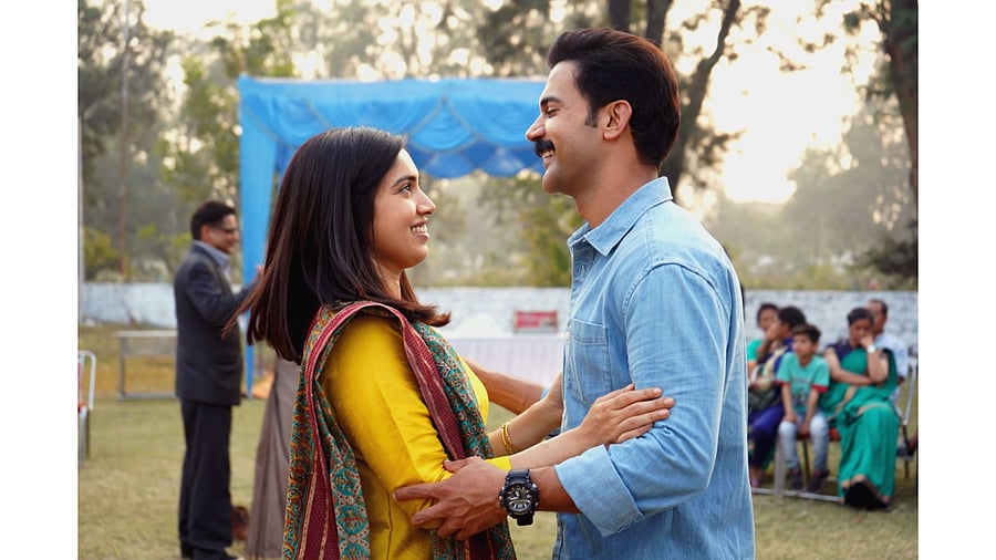 A still from 'Badhaai Do'. Credit: Twitter/@taran_adarsh