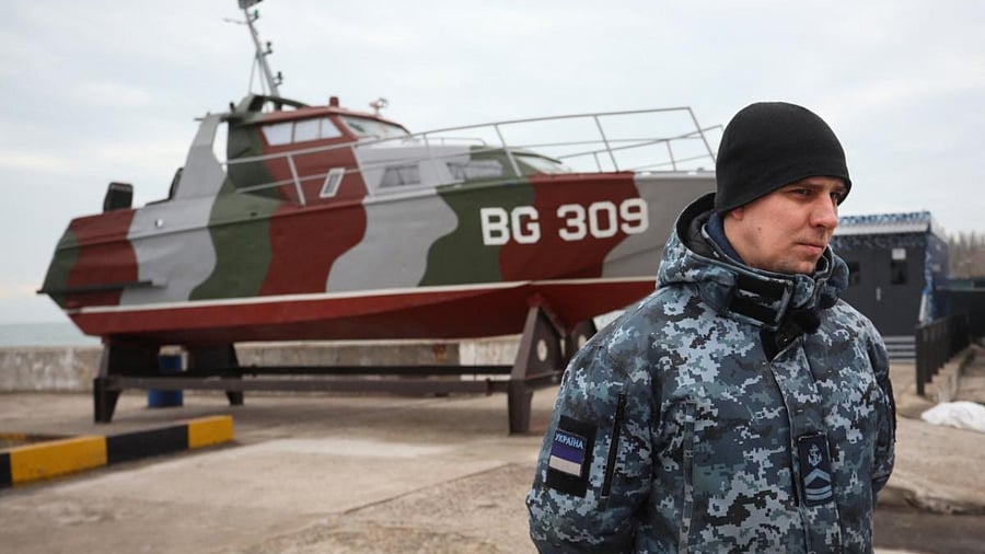 Russia has sent six additional warships into the region for a week of naval drills involving dozens of big navy ships starting this weekend. Credit: AFP Photo