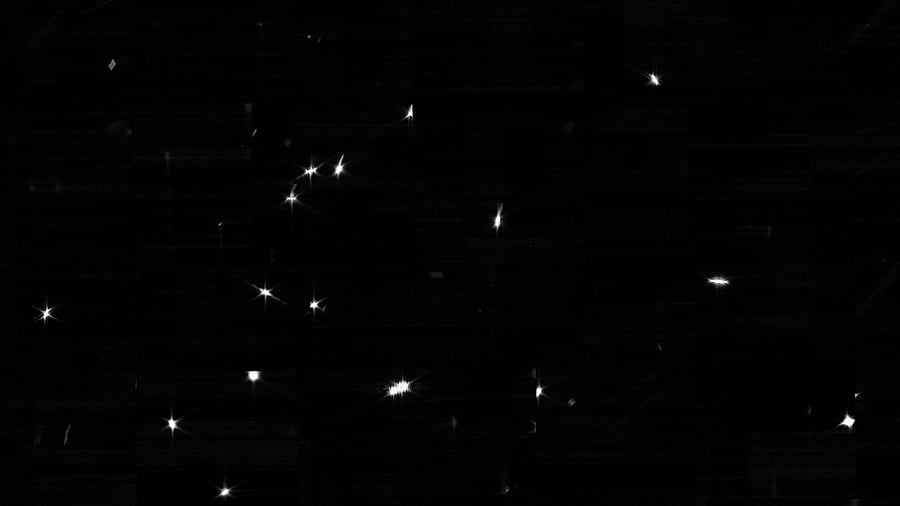 Star light, star bright, the James Webb Space Telescope has seen its first star (though it wasn't quite tonight) -- and even taken a selfie. Credit: AFP Photo