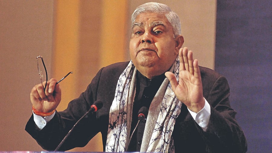 West Bengal governor Jagdeep Dhankhar. Credit: PTI Photo