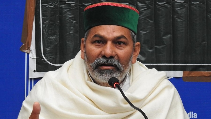 Bharatiya Kisan Union leader Rakesh Tikait. Credit: IANS File Photo