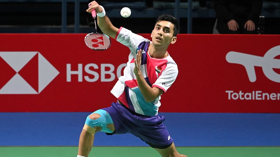 India's Lakshya Sen Sindhu. Credit: AFP Photo