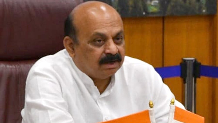 Basavaraj Bommai, Karnataka Chief Minister. Credit: DH Photo