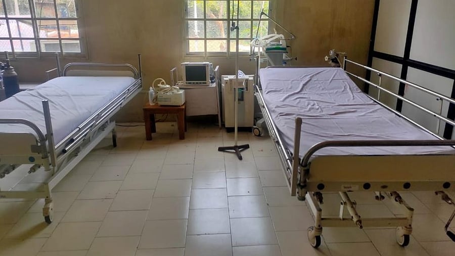 A Covid-19 care centre in Gujarat. Credit: DH File Photo