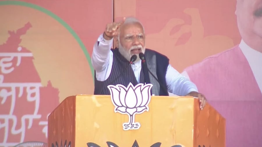 Prime Minister Narendra Modi. Credit: Twitter/@BJP4India