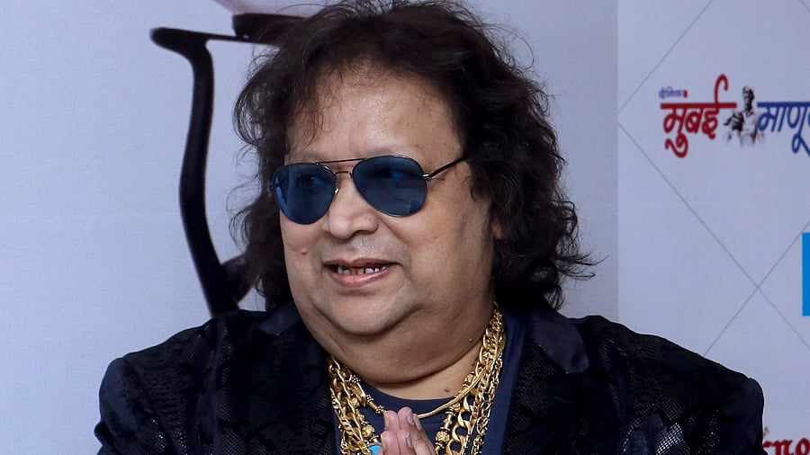 Bappi Lahiri. Credit: PTI Photo