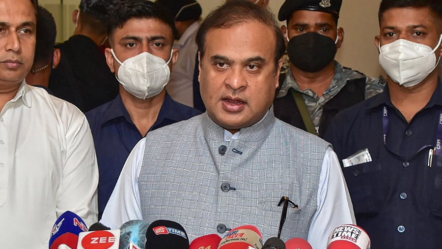 Assam Chief Minister Himanta Biswa Sarma. Credit: PTI Photo