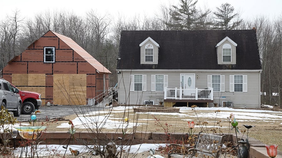 The house, where 6-year-old Paislee Shultis was found by police in Saugerties, New York. Credit: Reuters Photo