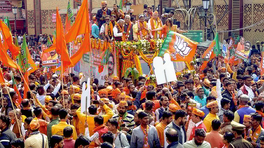 BJP leaders feel that Ajay Mishra was a victim of 'conspiracy'. Credit: PTI Photo