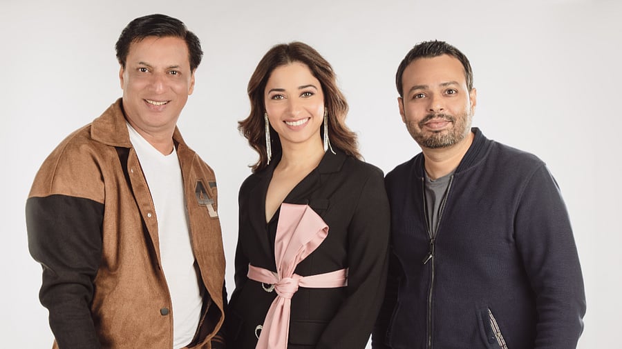Tamannaah Bhatia plays a female bouncer in the movie. Credit: PR Handout