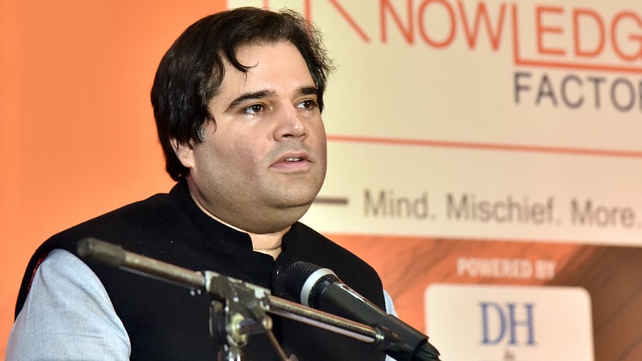 BJP MP Varun Gandhi. Credit: DH Photo