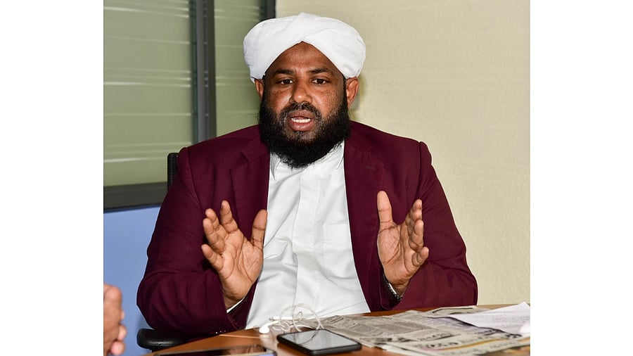 State Wakf Board Chairman N K Muhammed Shafi Sa Adi. Credit: DH File Photo