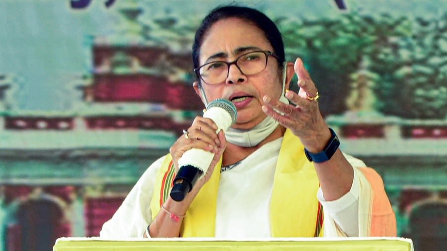 West Bengal Chief Minister Mamata Banerjee. Credit: PTI File Photo