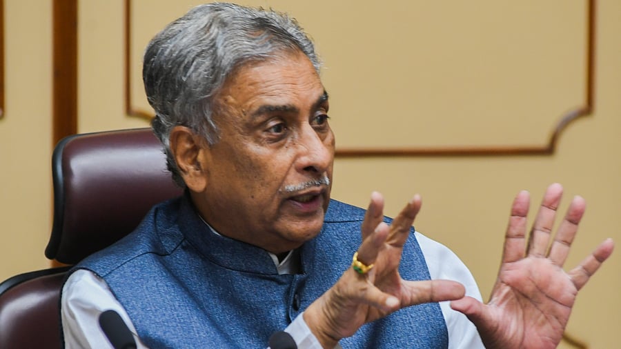 Legislative Council Chairman Basavaraj Horatti. Credit: DH Photo