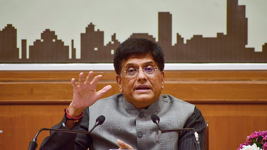 Commerce and Industry Minister Piyush Goyal. Credit: PTI Photo