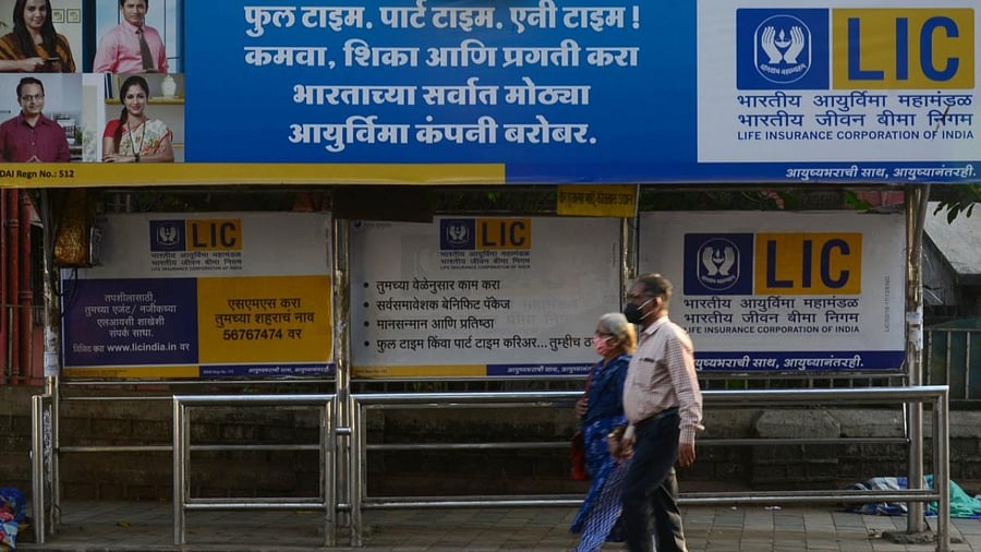 Life Insurance Corporation of India (LIC). Credit: AFP Photo