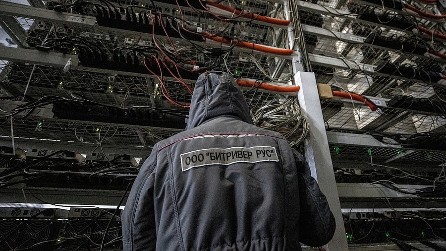 Bitcoin mining, in simple terms, is the process by which a network of computers checks and validates a block of transactions that then get added to the blockchain. Credit: Reuters File Photo
