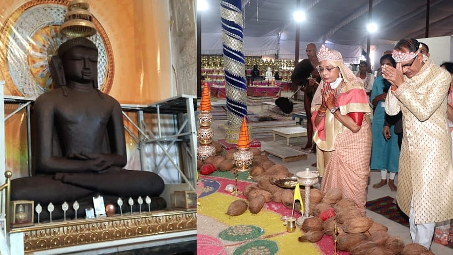 Chouhan made the announcement on Monday while participating in Panchkalyanak Maha Mahotsav of the Jain community in Kundalpur. Credit: IANS Photo