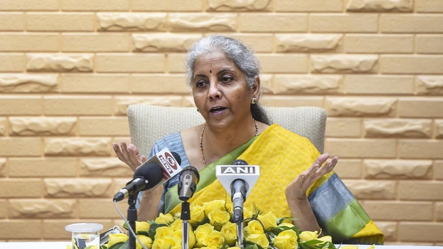 Union Finance Minister Nirmala Sitharaman. Credit: PTI Photo